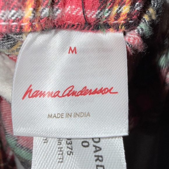 Hannah Anderson Adult Holiday Flannel Pajama Set Family Holiday Plaid Size M - Picture 12 of 14